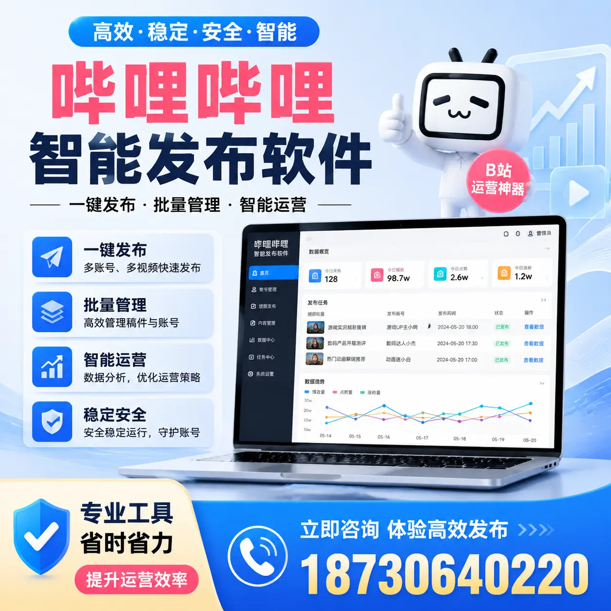 解密哔哩哔哩智能发布软件：功能与优势分析在沈阳